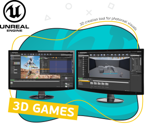 Unreal Engine 4. Игровой движок - Школа программирования для детей, компьютерные курсы для школьников, начинающих и подростков - KIBERone г. Ташкент
